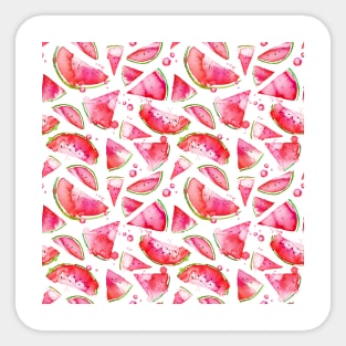 Watercolor Watermelon 1 Sticker